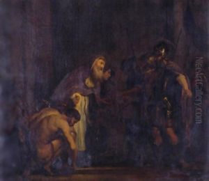 The Meeting Of Abraham And Melchisedek by Gerbrand Van Den Eeckhout