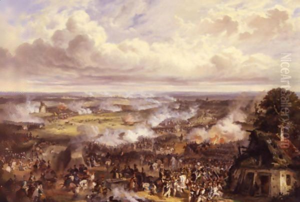 The Battle Of Fleurus, June 26, 1794 - view 1
