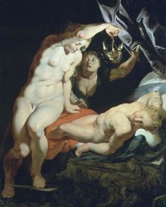 Cupid And Psyche by (studio of) Rubens, Peter Paul