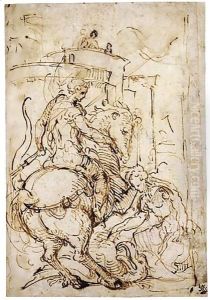 St. George And The Princess by Giulio Campi