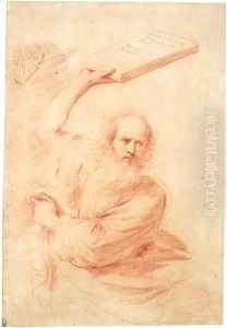 Moses by Giovanni Francesco Barbieri