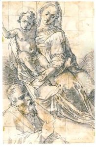 Madonna And Child With St. Petronius Madonna And Child With St. Petronius