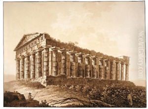 The Ruins Of The Temple Of Concord, Agrigento by Franz Keisermann