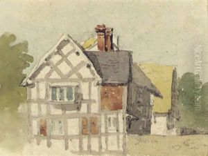 A Half-Timbered Cottage A Half-Timbered Cottage