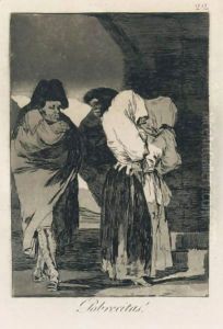 Los Caprichos Plate 22, Pobrecitas