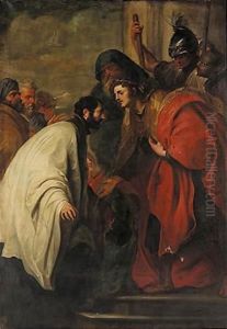 Saint Francis Xavier Before A King