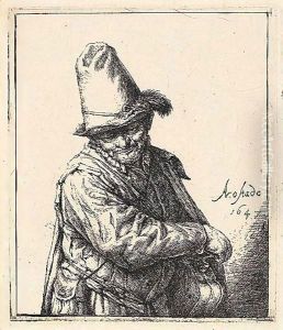 The Organ-Grinder (Holl., G.8)