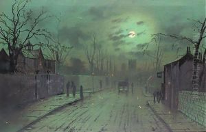 Cossington Manor, Near Lincoln by Wilfred Jenkins
