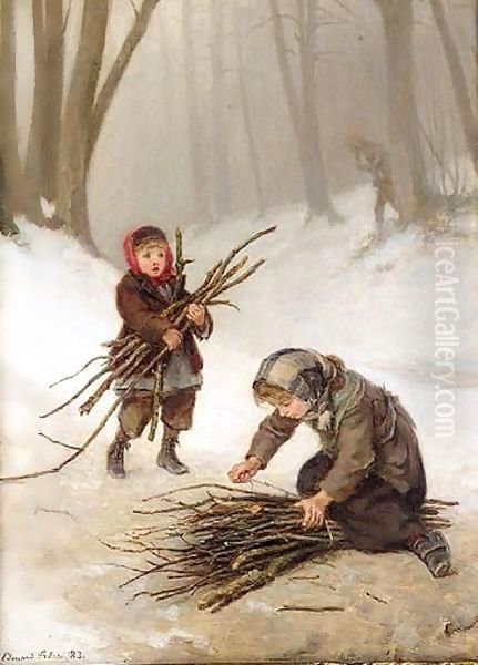 Gathering Faggots - view 1