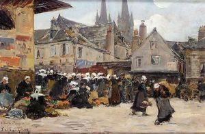 Market At Quimper