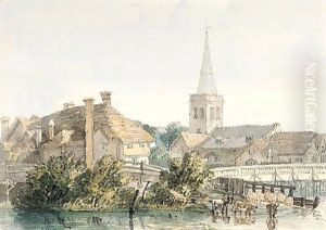 Marlow, Buckinghamshire, From Across The River Thames