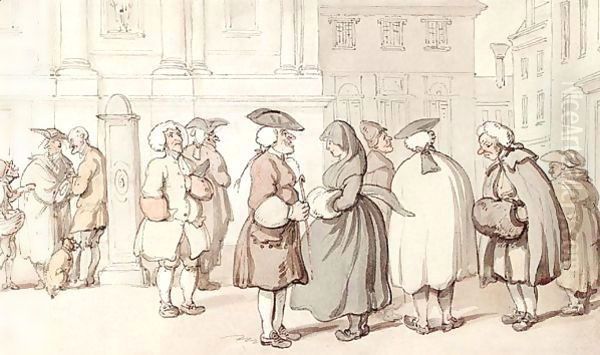 A Ceremonious And Fashionable Meeting, Rome - view 1