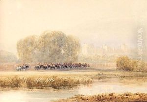 Horsemen Approaching Windsor Castle