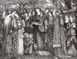 Kings' Daughters by Sir Edward Coley Burne-Jones