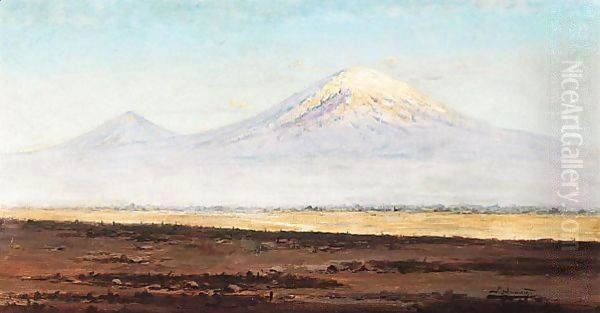 Mount Ararat From The Plain - view 1