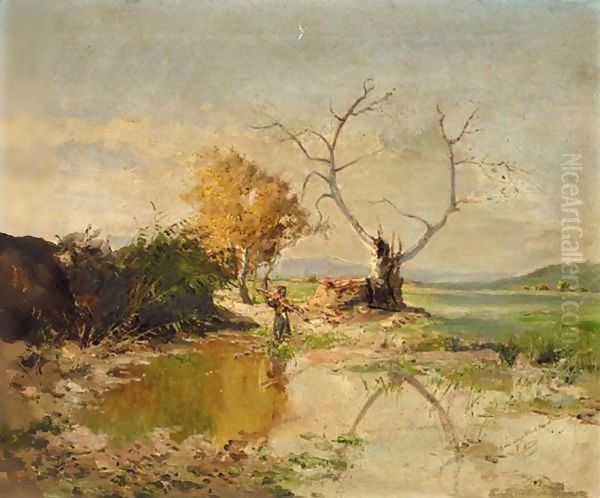 Recojiendo Madera (Gathering Wood) - view 1