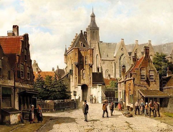 Street In Vianen, Holland - view 1