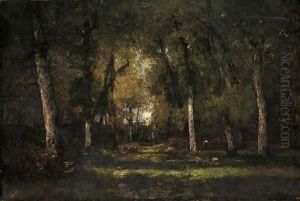 Soleil Couchant by Laszlo Paal