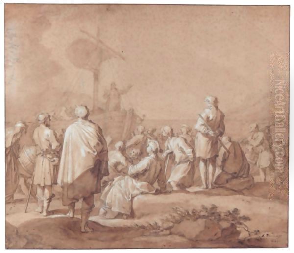 Christ Preaching On The Sea Of Galilee - view 1