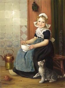 The Little Beggar by Edmond Louyot