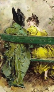 Flirtation by Frederick Hendrik Kaemmerer