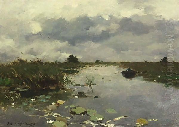 Polder Landscape Near Kortenhoef - view 1