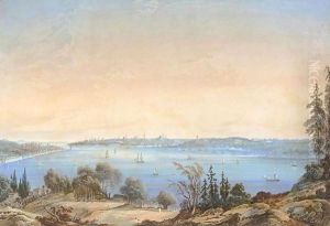 The Golden Horn, Constantinople by Joseph Schranz