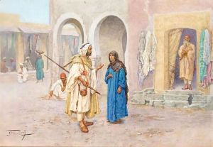 The Merchant by Giulio Rosati