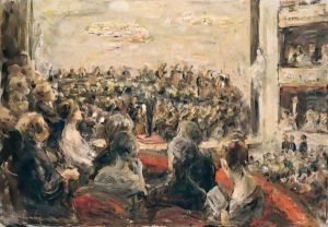 Konzert In Der Oper (Concert At The Opera) by Max Liebermann