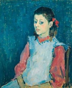 Madchen Mit Weisser SchArze (Girl With A White Apron)