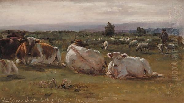 Cattle Grazing Near Bramshot - view 1