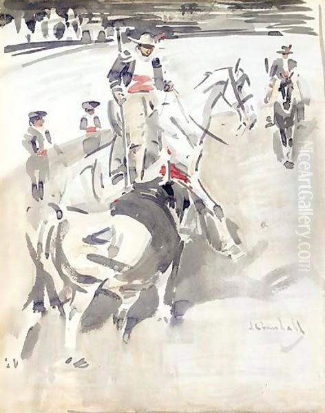 A Bullfight - view 1