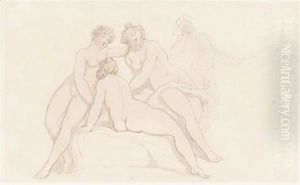 The Three Graces by Thomas Rowlandson