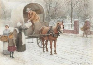Delivering Parcels In Winter