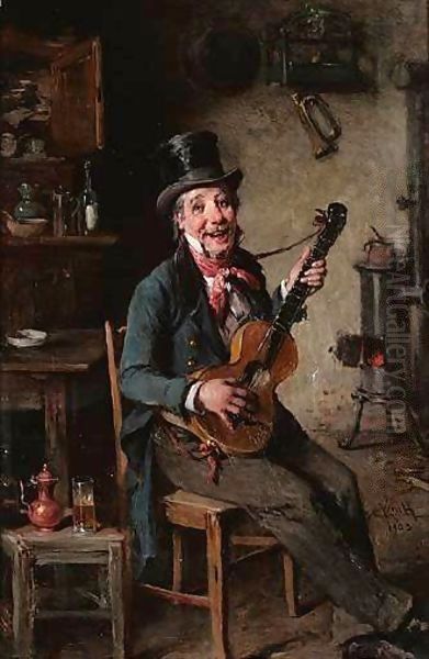 The Guitar Player - view 1