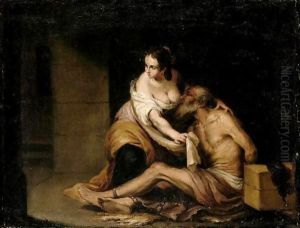 Roman Charity by Bartolome Esteban Murillo