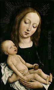 The Virgin And Child With An Apple by Unknown Painter