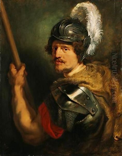 A Portrait Of A Man As The God Mars - view 1