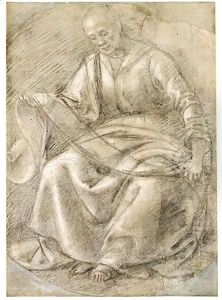 Study For A Seated Prophet by Luca Signorelli