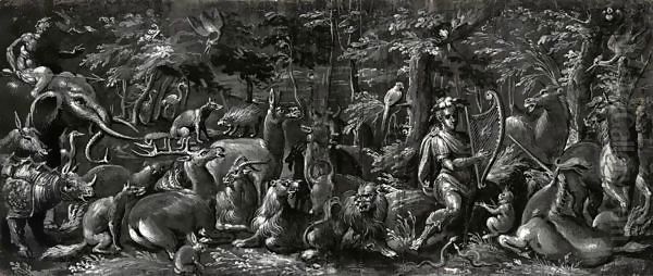 Orpheus Charming The Beasts - view 1
