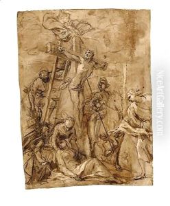 The Crucifixion by Sigismondo Caula