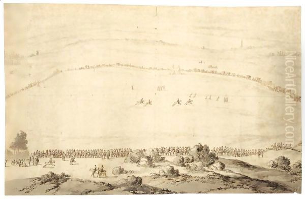 A Race Meeting On Newmarket Heath - view 1