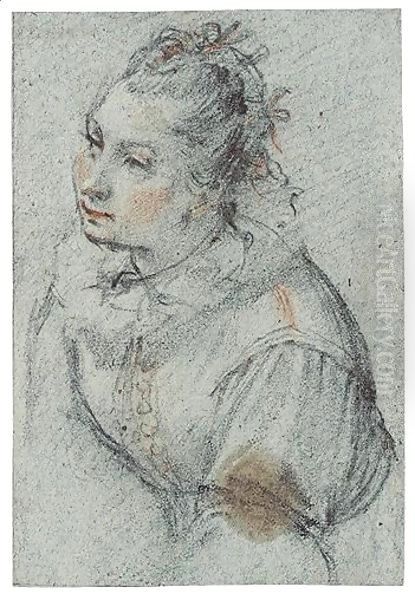 Half-Length Study Of A Woman - view 1