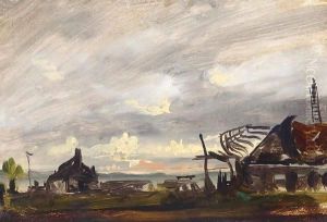 Boat Building by Francis Danby