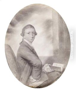 Portrait Of The Honorable John St John by John Smart