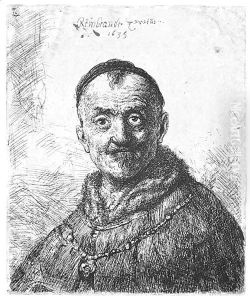 The First Oriental Head by Harmenszoon van Rijn Rembrandt