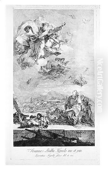 St Thecla Imploring God To End The Plague In Este - view 1