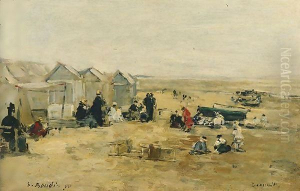 Deauville-Scene De Plage - view 1