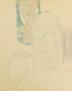 Cariatide 4 by Amedeo Modigliani