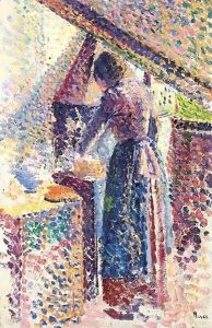 La Cuisiniere by Maximilien Luce